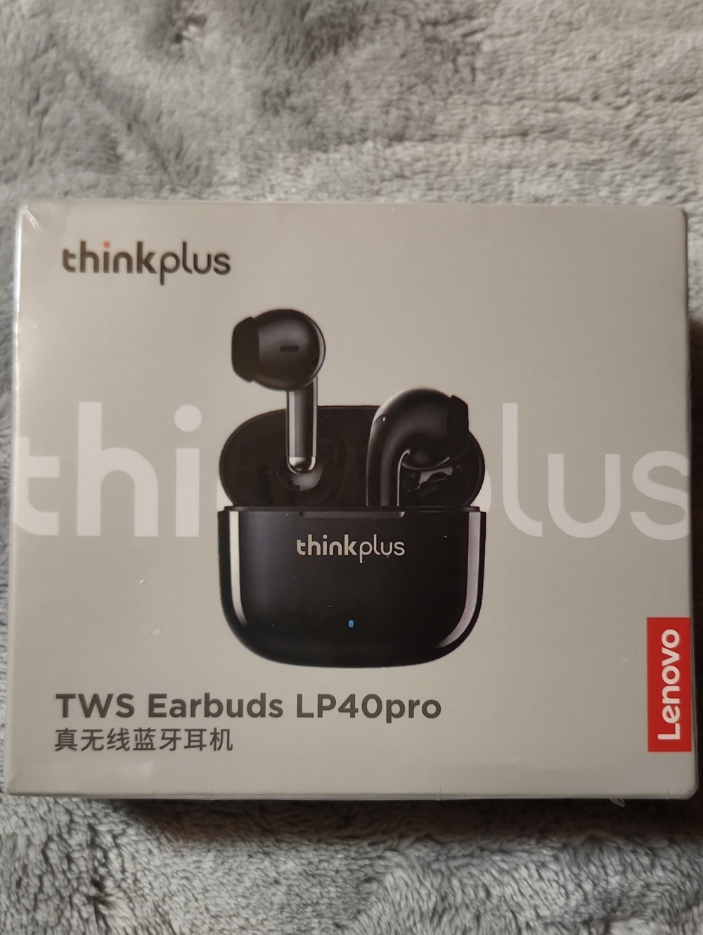 Lenovo ThinkPlus LP40pro Wireless Earbuds - Black